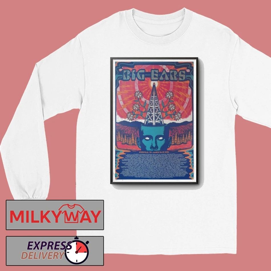 March 26-29 2026 Poster Big Ears Knoxville, TN Limited shirt