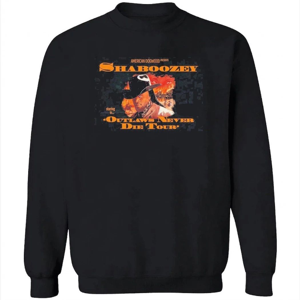 Shaboozey Outlaws Never Die Tour 2026 Cities List Start In Phoenix On September 8th Black Shirt