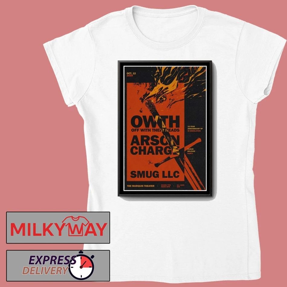 October 12 2025 Marquis, Denver, CO Poster shirt