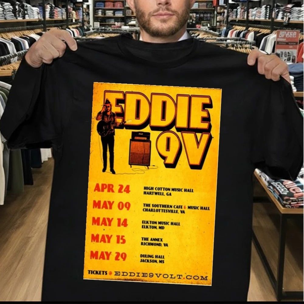 Eddie 9V Tour 2026 Poster Shirt