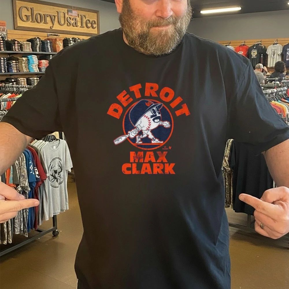Max Clark Detroit Baseball Buddies Shirt