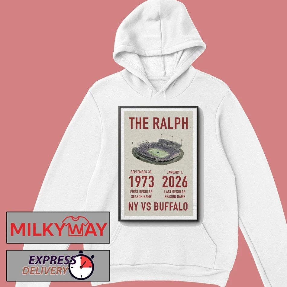 The Ralph Jan 4 2026 Season Game Poster Ny Vs Buffalo shirt