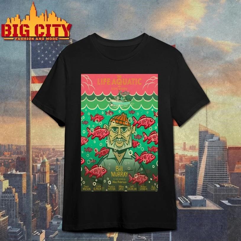 The Life Aquatic with Steve Zissou 2026 Print Poster Shirt