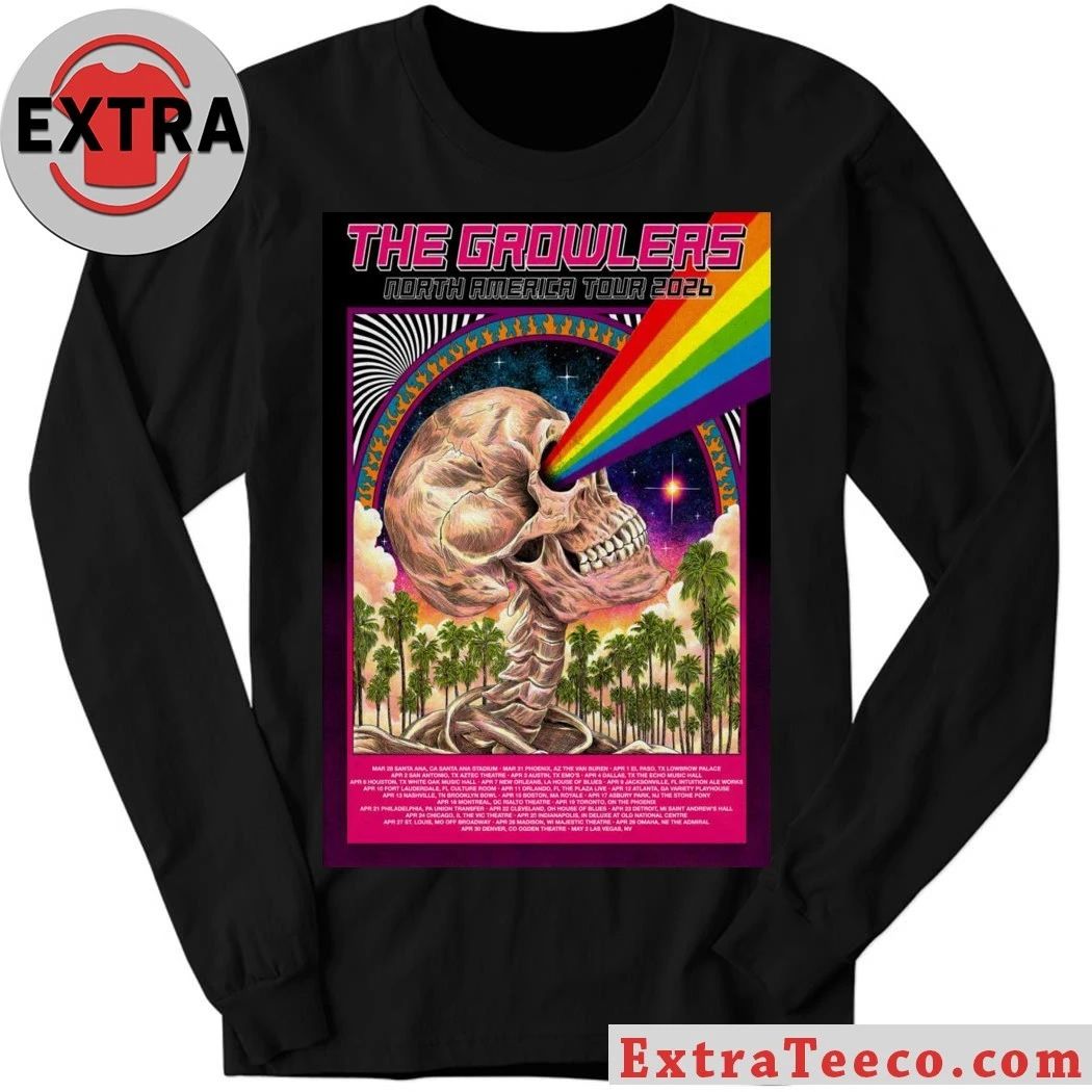 The Growlers 2026 NA Tour Poster Shirt