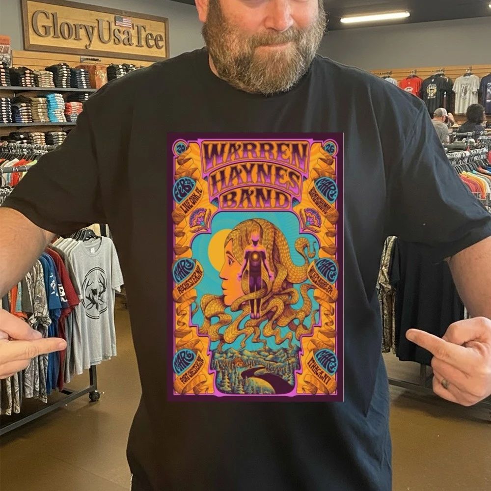 Warren Haynes Band 2026 Tour US Poster Shirt