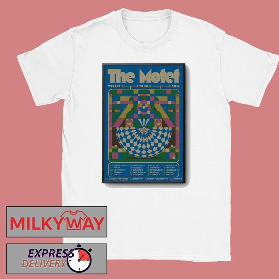 The Motet Poster Tour Winter 2026 shirt