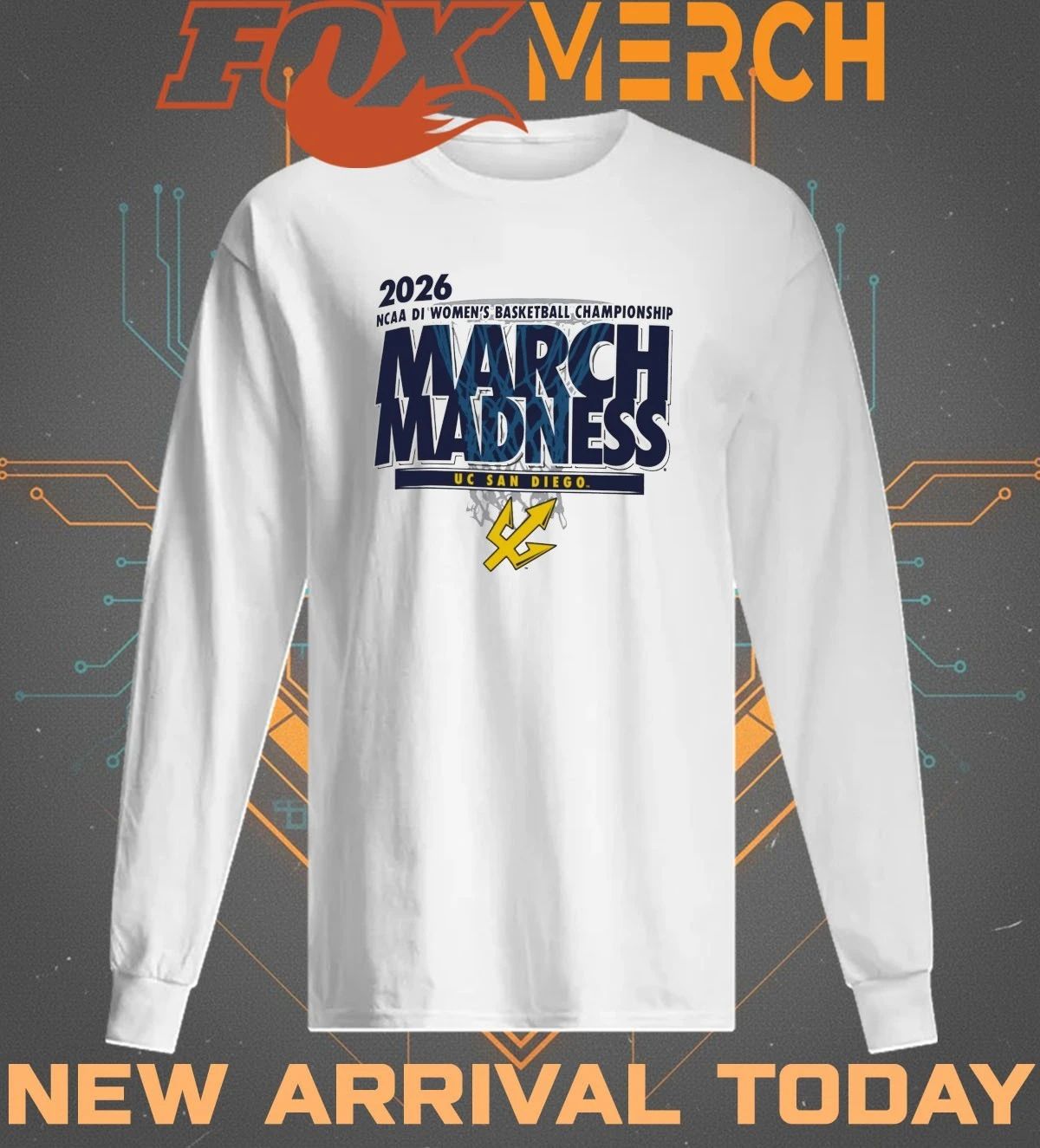 UC San Diego Tritons 2026 NCAA DI Women’s Basketball Championship March Madness shirt
