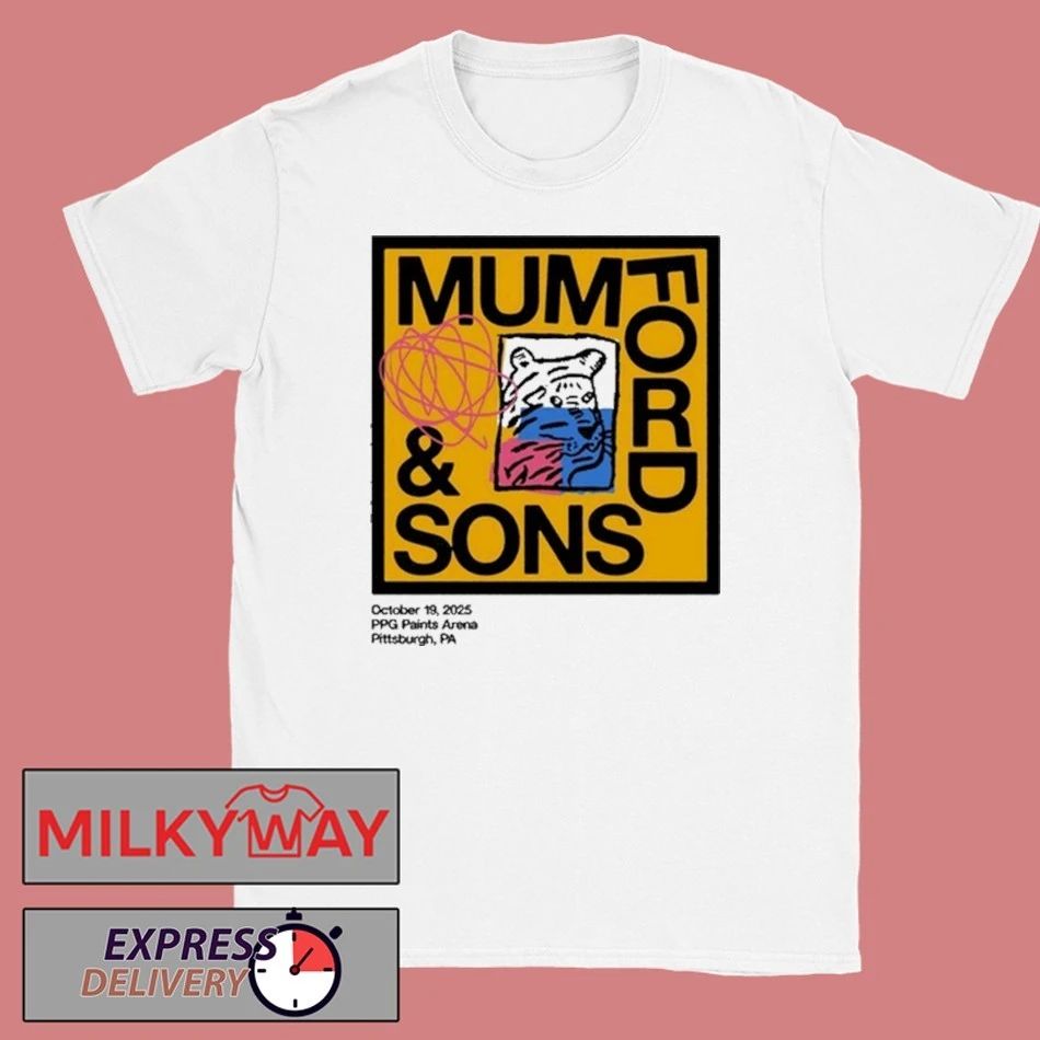 Mumford & Sons Event Pittsburgh, PA 10-19-2025 Shirt