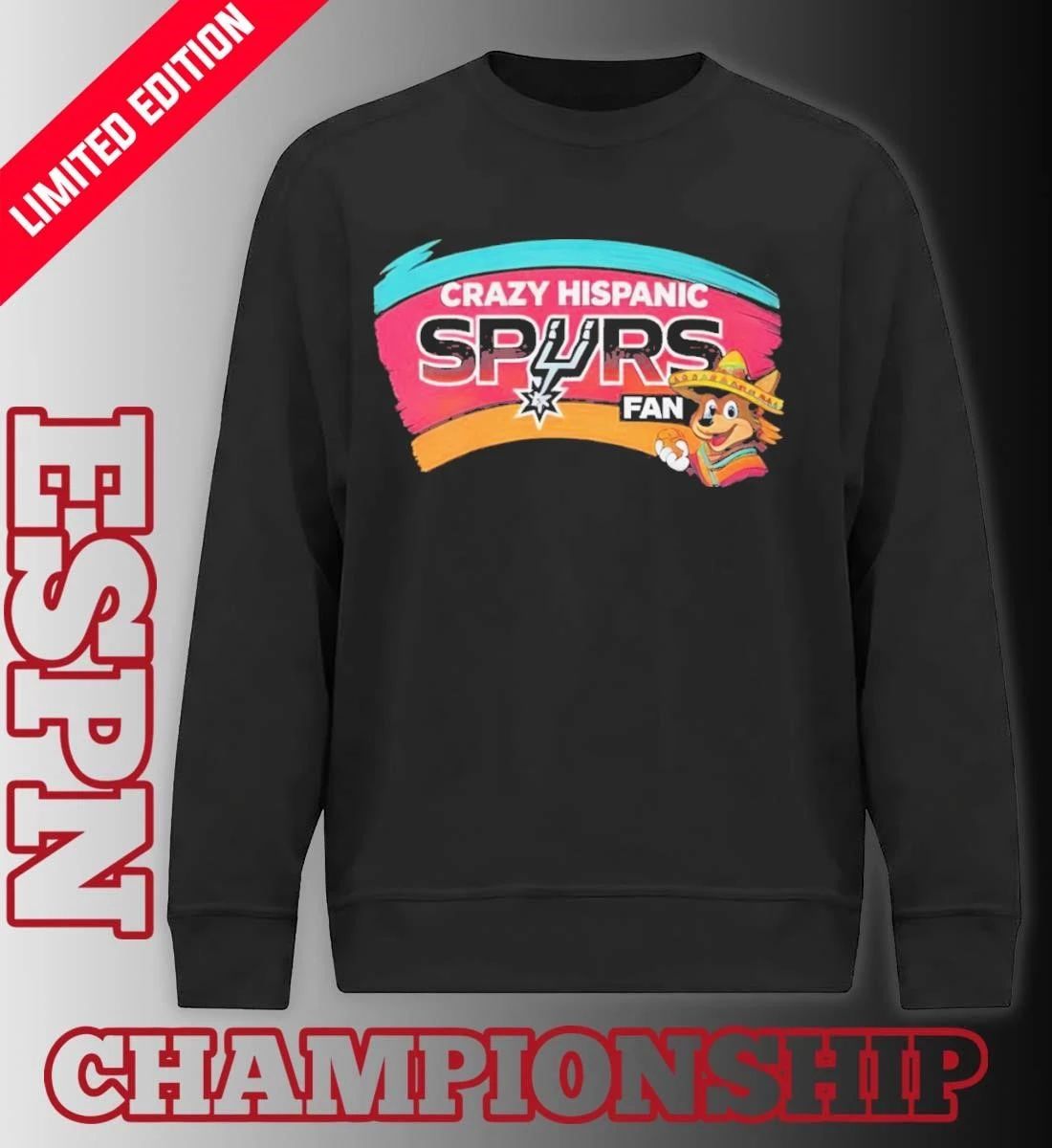 Crazy Hispanic Spurs Fan 2026 Shirt