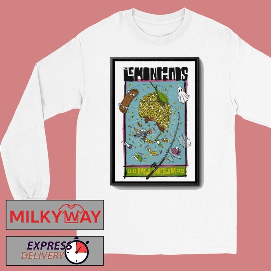 The Lemonheads Sept 26 2025 Apolo Barcelona Poster shirt