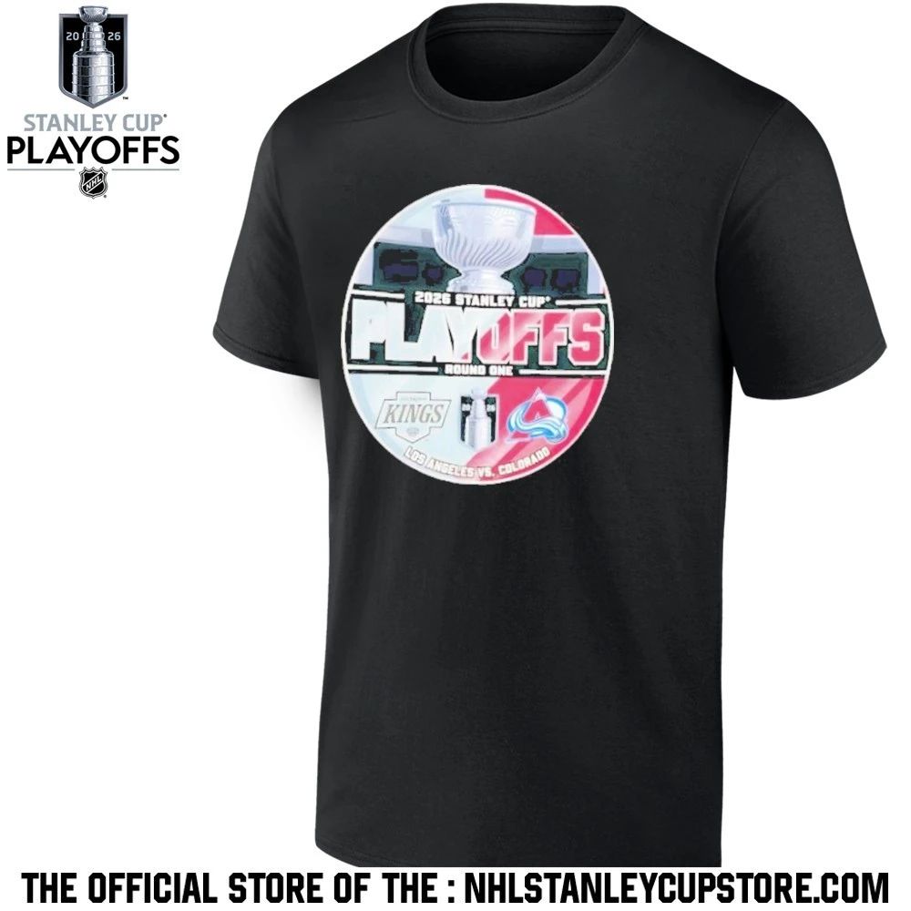 Colorado Avalanche vs Los Angeles Kings 2026 Stanley Cup Playoffs Round One Shirt