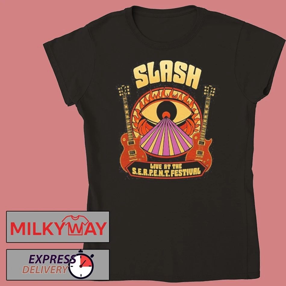 Slash Live at the S.E.R.P.E.N.T. Festival T-Shirt