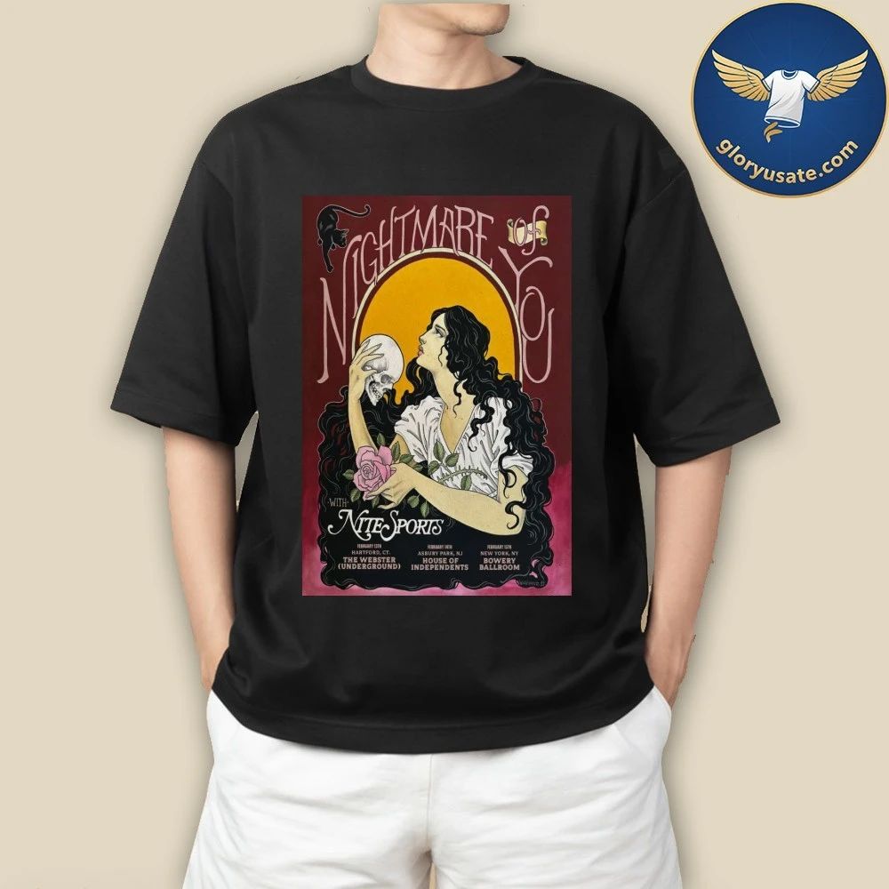 Nightmare Of You Asbury Park Feb 14 2026 Poster Shirt