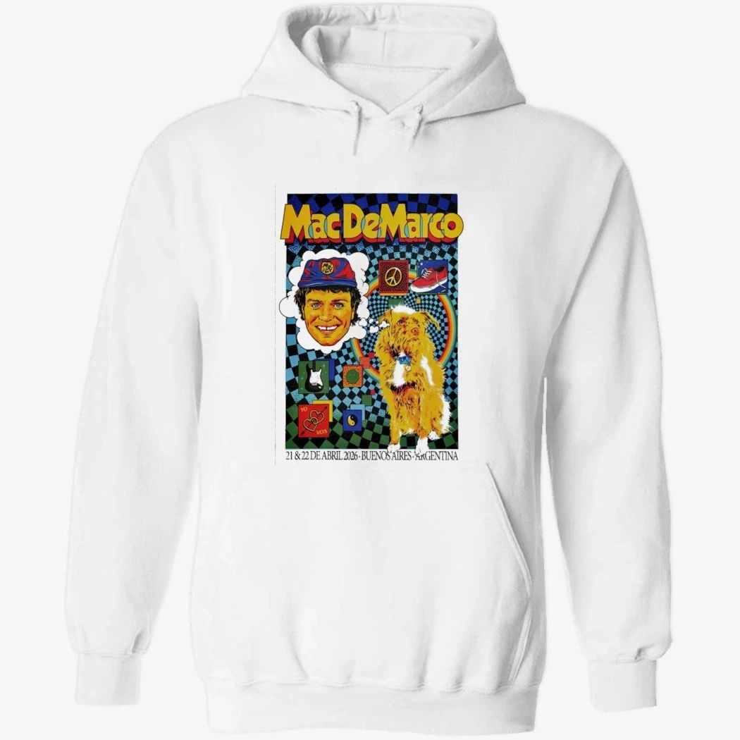 Mac Demarco Buenos Aires Argentina 4-21,4-22-2026 Shirt
