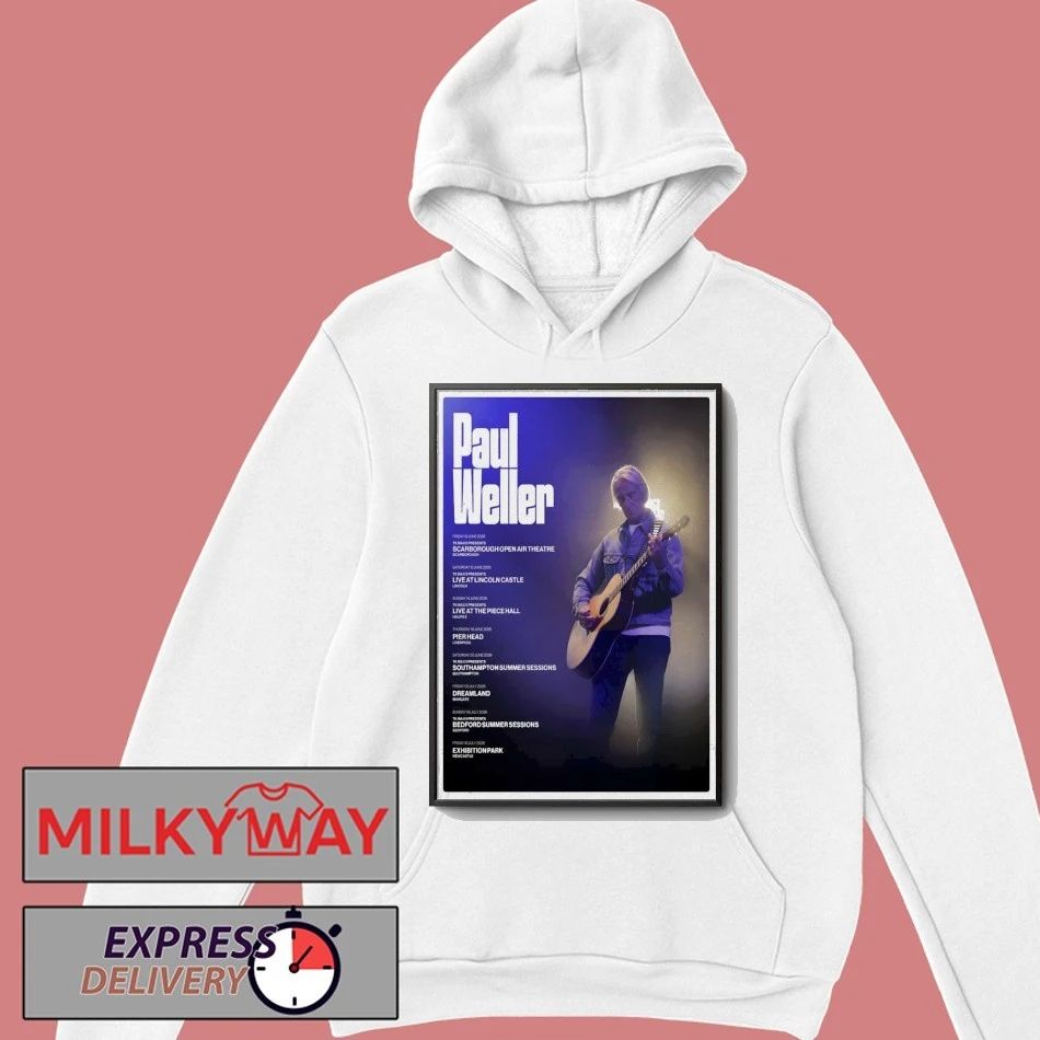 Poster Paul Weller Summer Tour 2026 shirt