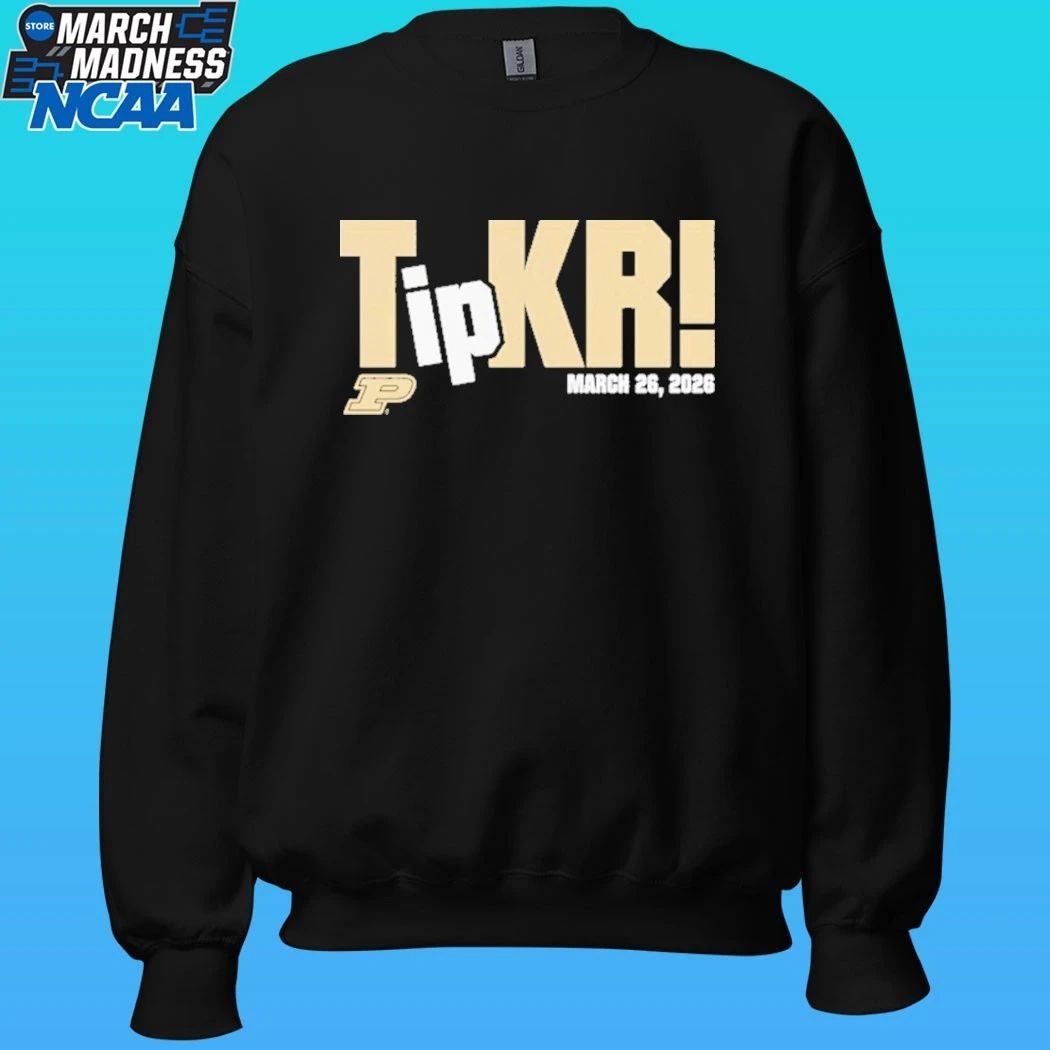Trey Kaufman-Renn TipKR March 26 2026 Purdue Boilermakers Shirt