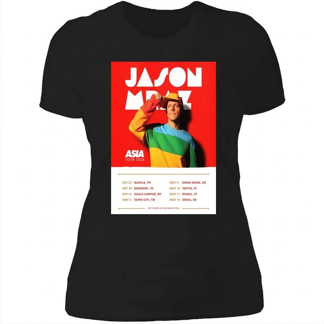 Jason Mraz Fall Tour 2026 Poster Shirt