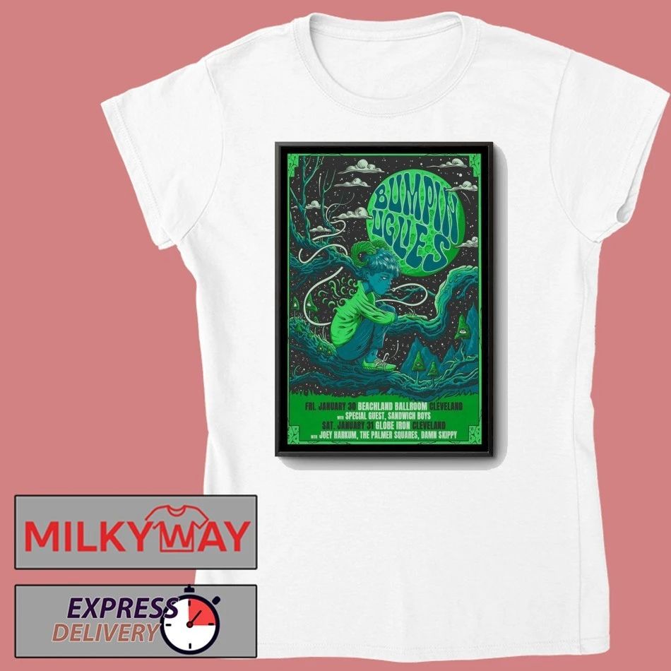 Bumpin Uglies Cleveland OH Jan 30-31 2026 Poster shirt