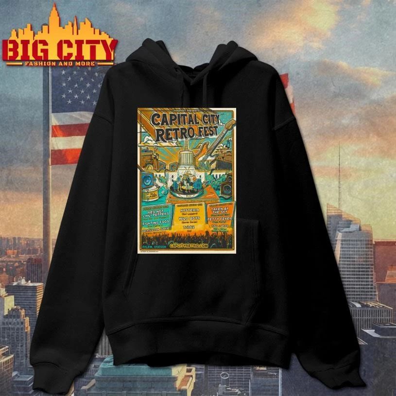 Capital City Retro Fest Aug 14 2026 Poster Shirt
