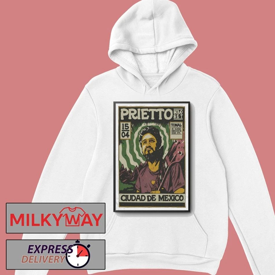 Maxi Prietto Tonal Mexico City Apr 15 2026 Poster shirt