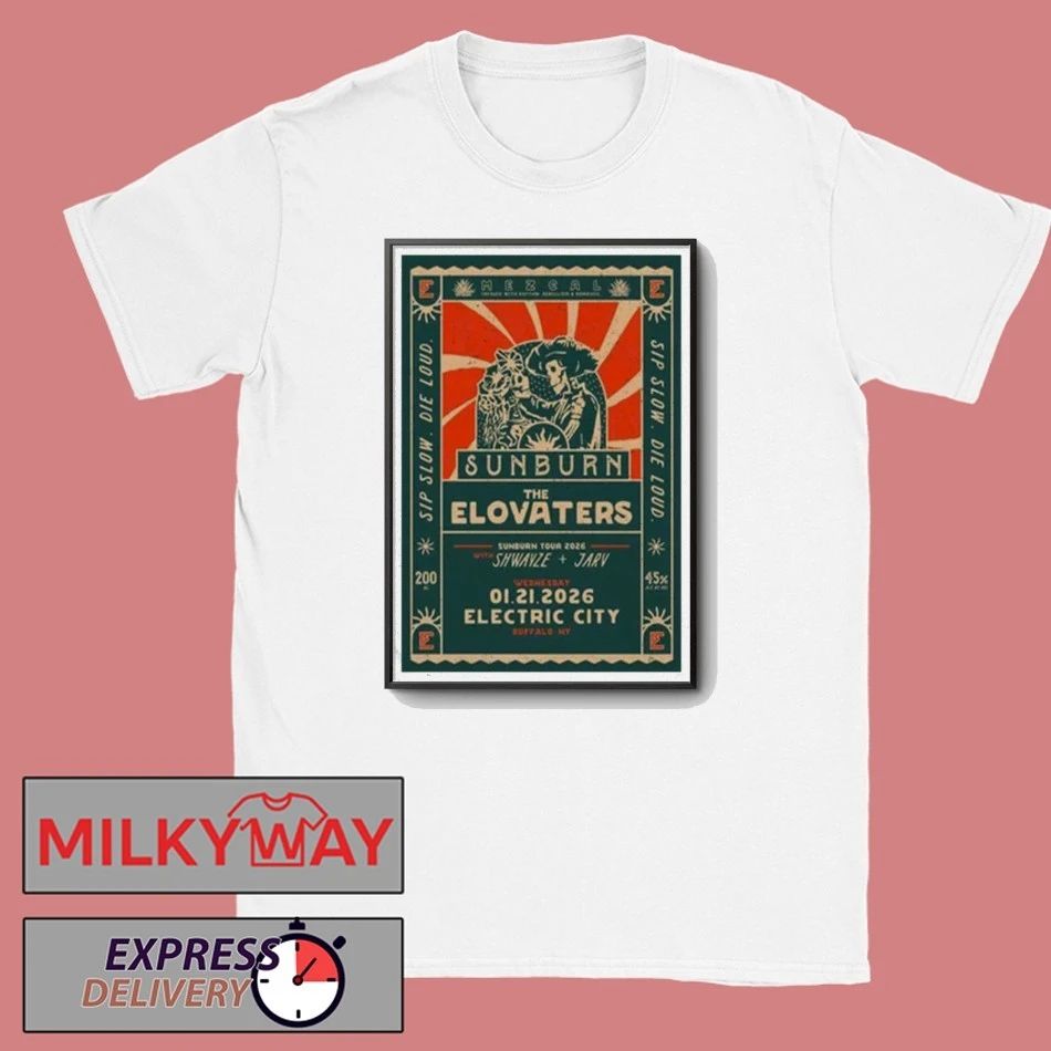 The Elovaters Jan 21 2026 Poster Electric City shirt