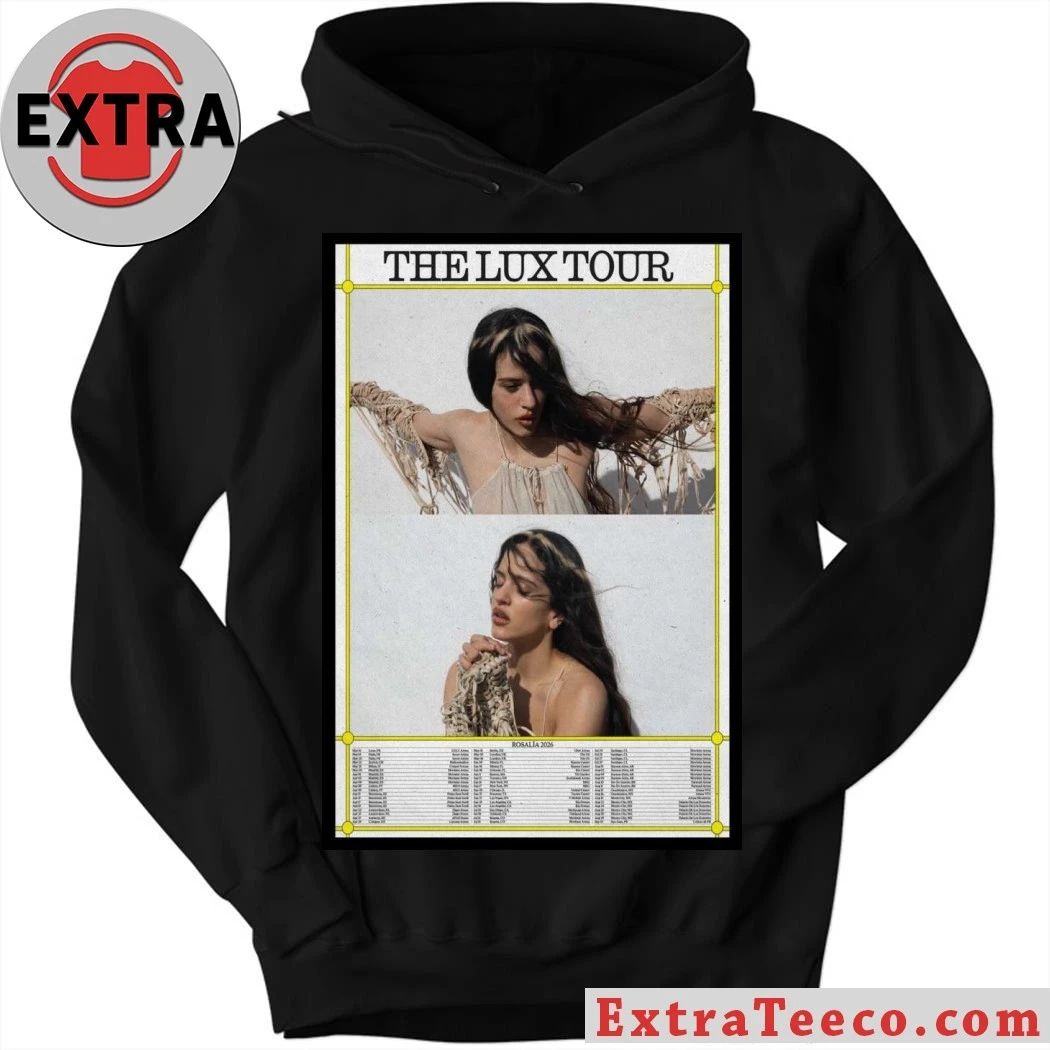 Rosalía LUX Tour 2026 Poster Shirt
