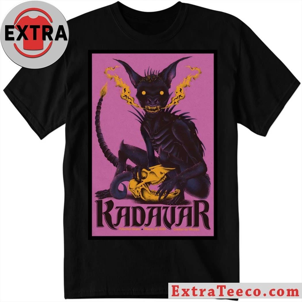 Original KADAVAR Mexico City Event On March 14 2026 Poster Shirt