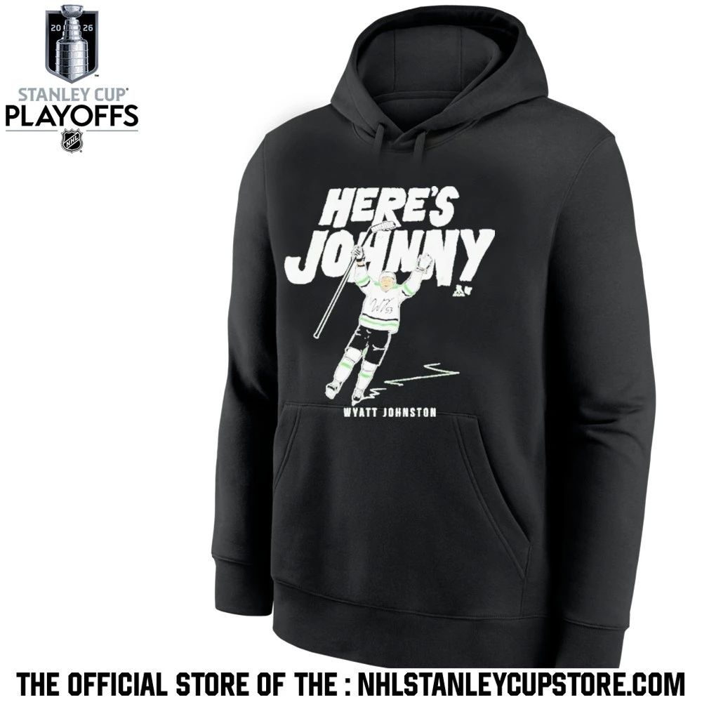 Wyatt Johnston Here’s Johnny shirt