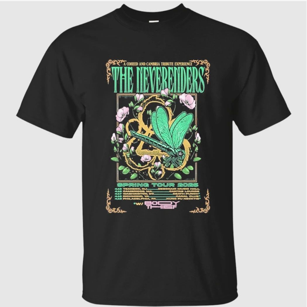 The Neverenders Spring 2026 Tour Shirt
