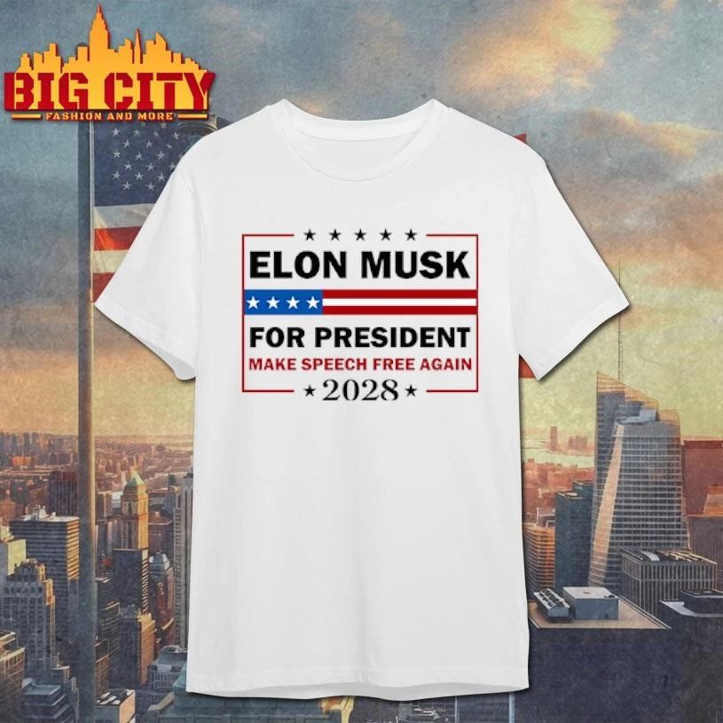 Elon Musk For President Make Speed Free Again Funny Shirt