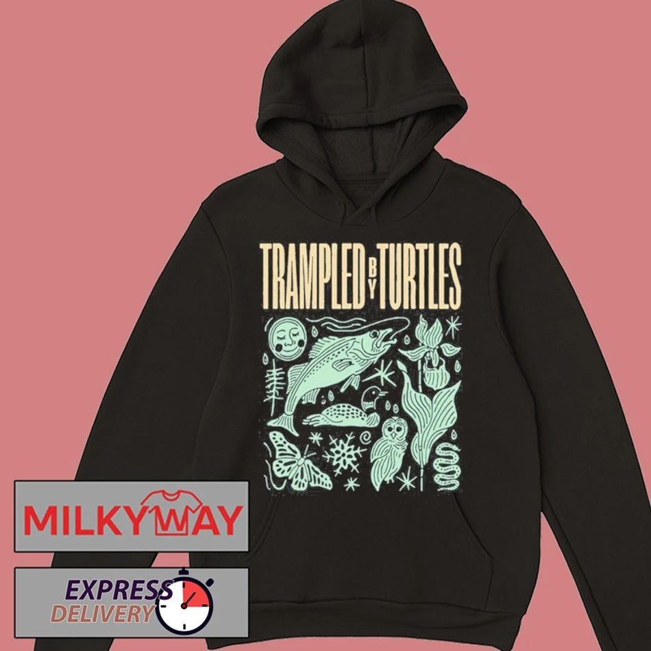 Trampled By Turtles 2026 Hoodie BLACK Shir