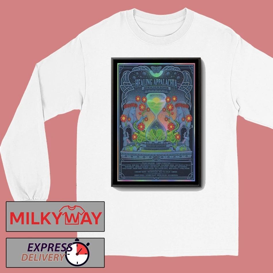 Healing Appalachia Event Ashland, KY 2025 Poster Foil shirt