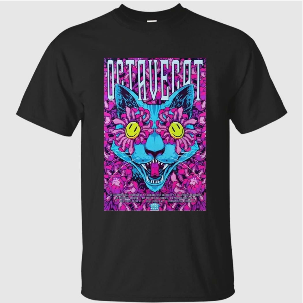 Octave Cat Psychedelic Spring 2026 Shows Shirt