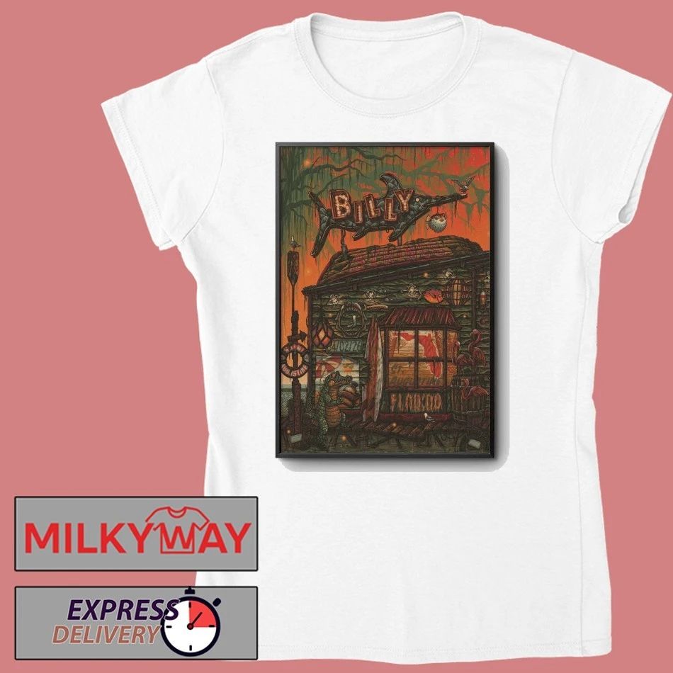 Billy Strings Apr 2 2026 The St. Augustine Amphitheatre FL Tour Poster shirt
