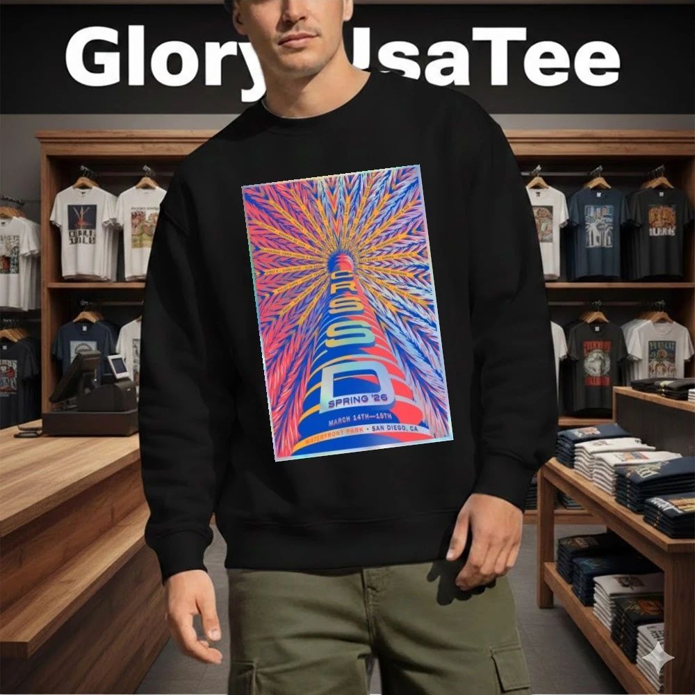 CRSSD Fest Spring Tour 2026 Waterfront Park San Diego, CA Shirt