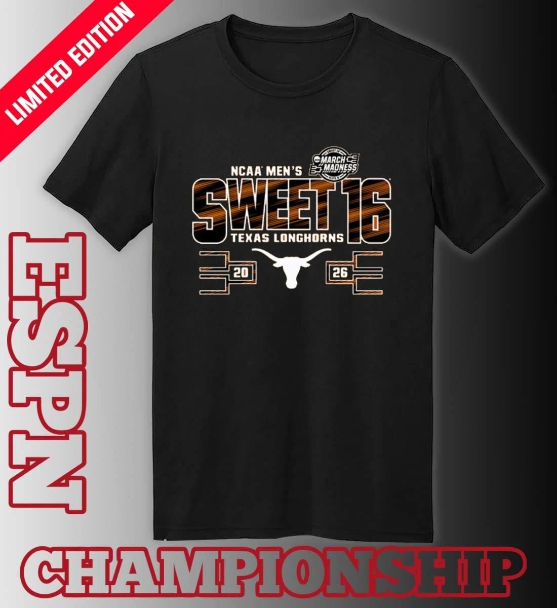 Texas Longhorns 2026 NCAA March Madness Sweet 16 Bound Net Shirt
