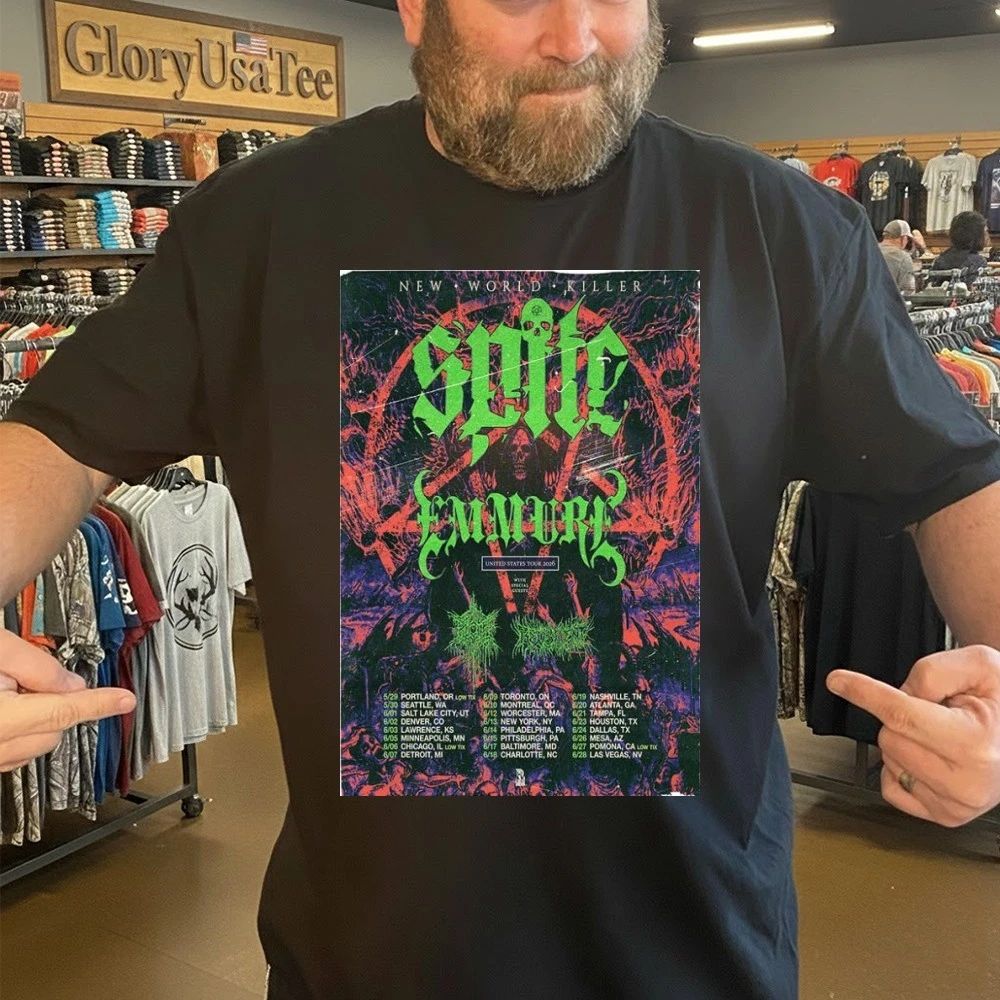 Spite The New World Killer Tour 2026 Shirt