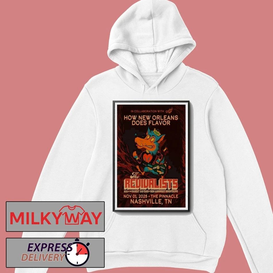 The Revivalists Nashville TN Show 2025 Poster shirt