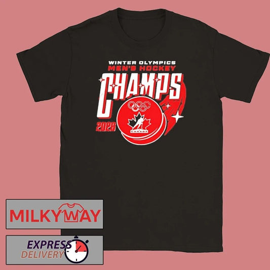Winter Olympics Men’s Hockey Canada Hockey Olympic Champions 2026 Shirt