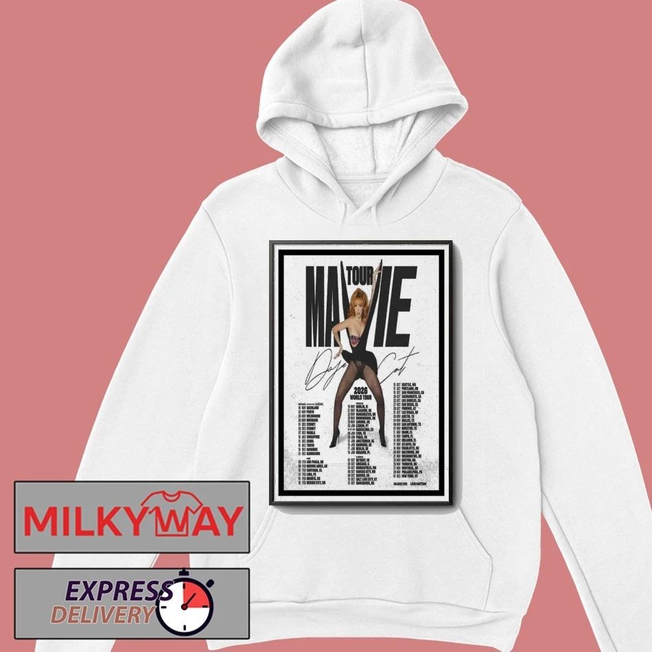 Mavie World Tour 2026 Poster shirt