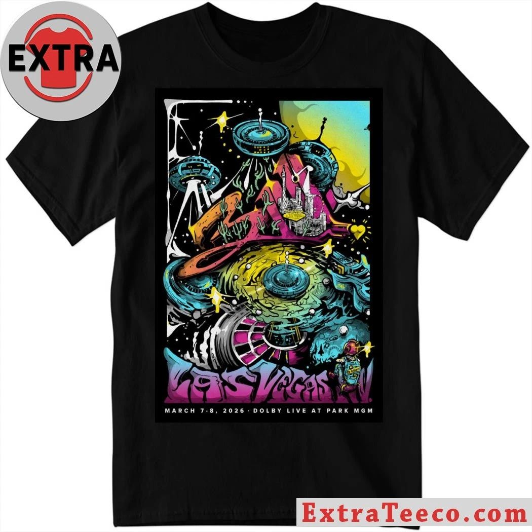 311 Band March 7-8 2026 In Las Vegas NV Poster Shirt