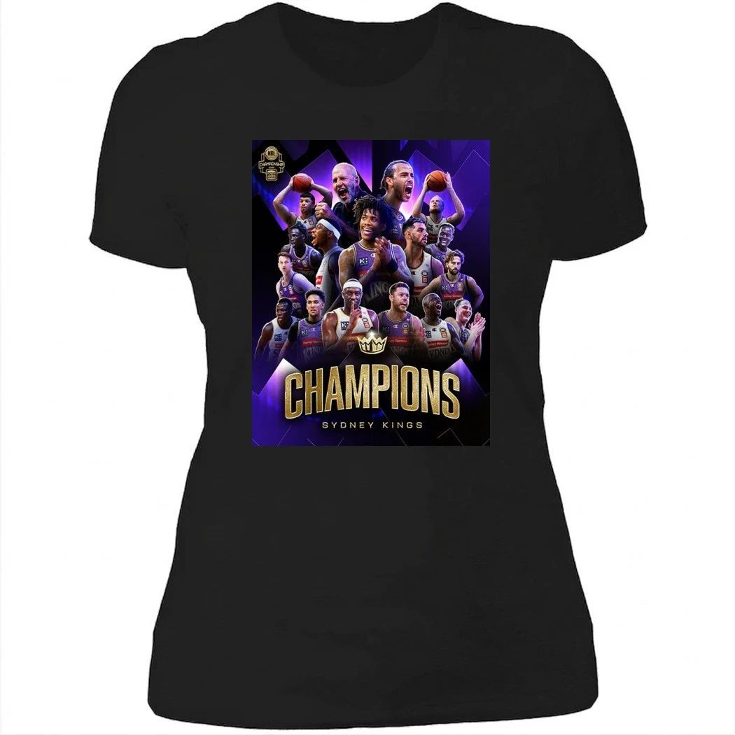 Congrats Sydney Kings Champions 2026 NBL Championship Poster Shirt