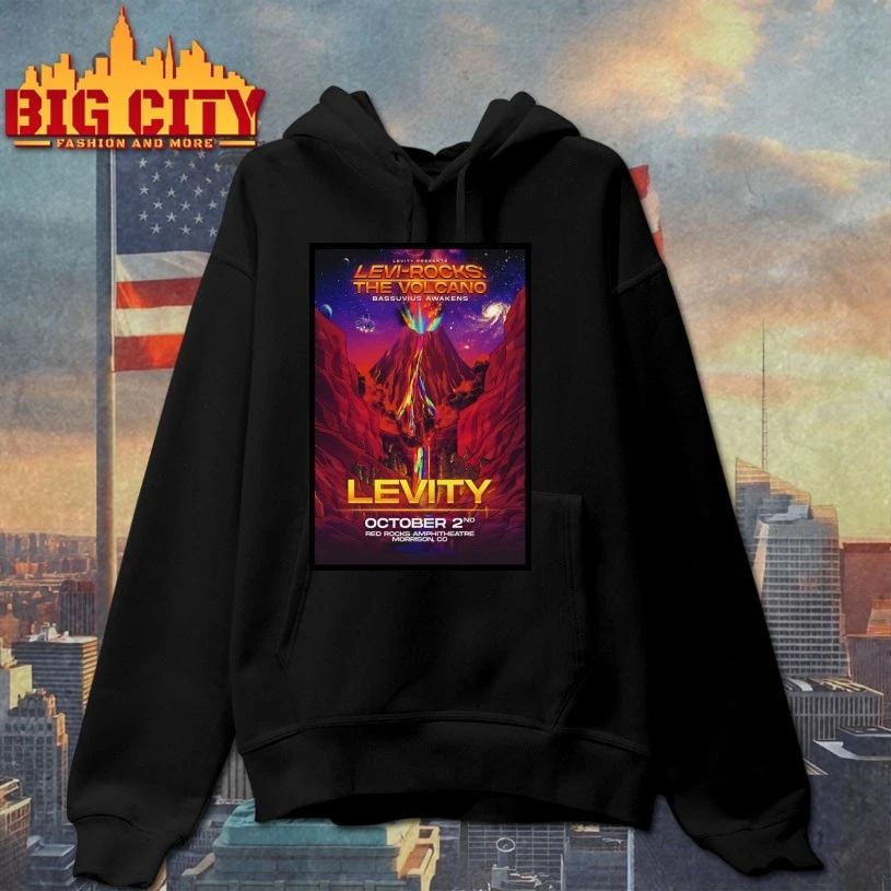 Levity Oct 2 2026 Red Rocks Amphitheatre In Morrison CO Poster T-shirt