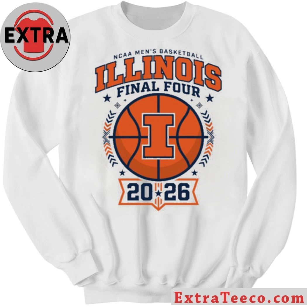 Illinois Fighting Illini Final Four NCAA Men’s Basketball 2026 Graphic T-Shirt