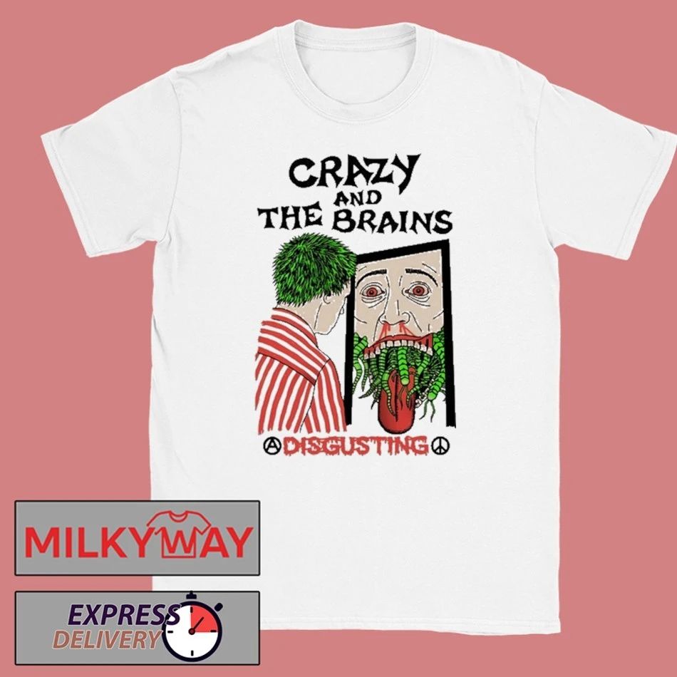 Crazy and The Brains X Death Traitors Disgusting shirt
