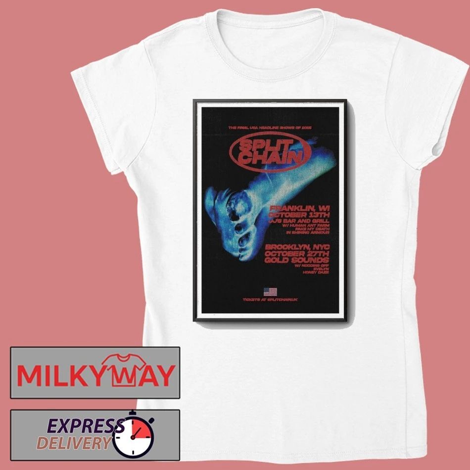 Split Chain JJ’s Bar & Grill Franklin WI Poster shirt