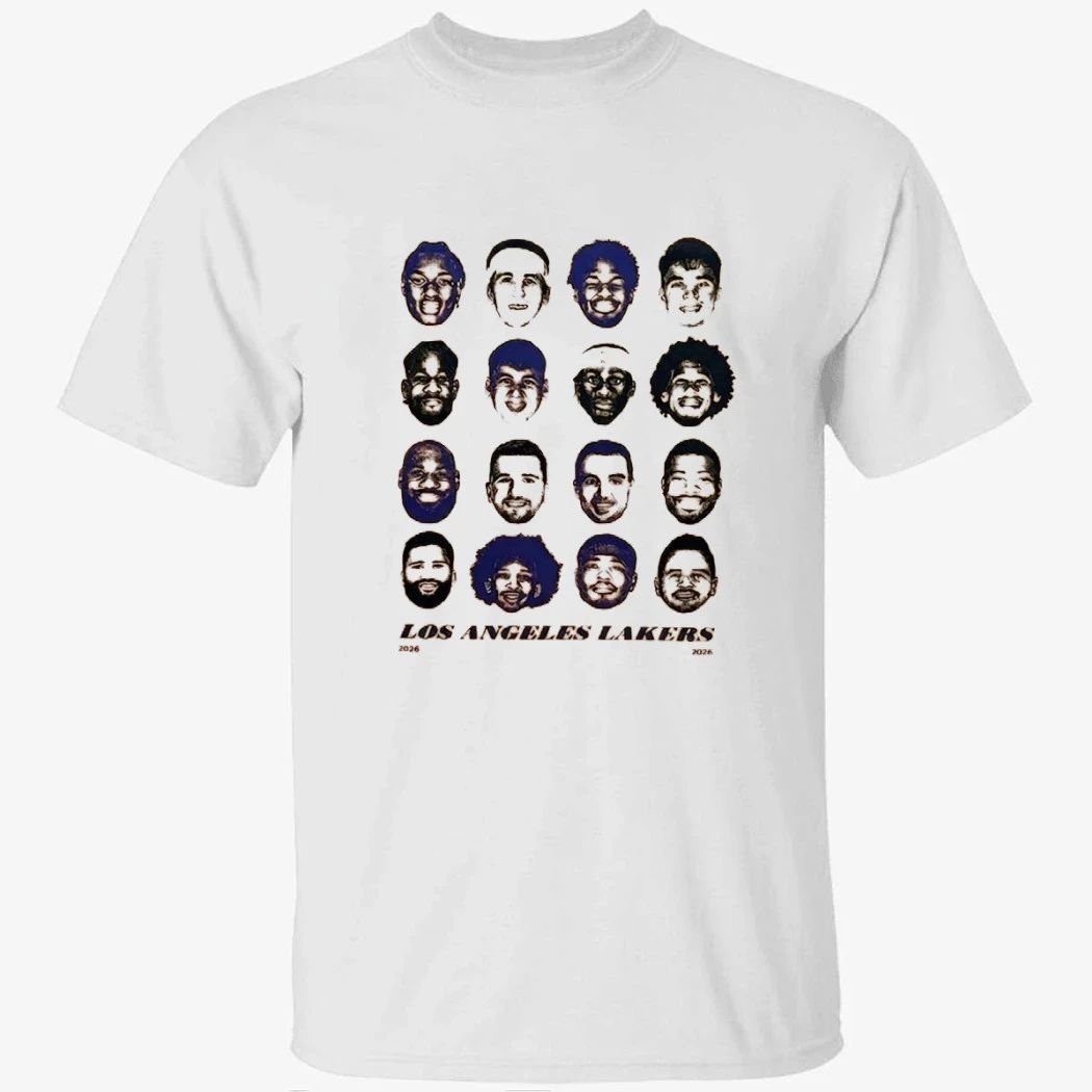 Lakers 2026 Playoff Giveaway Crypto Arena Shirt