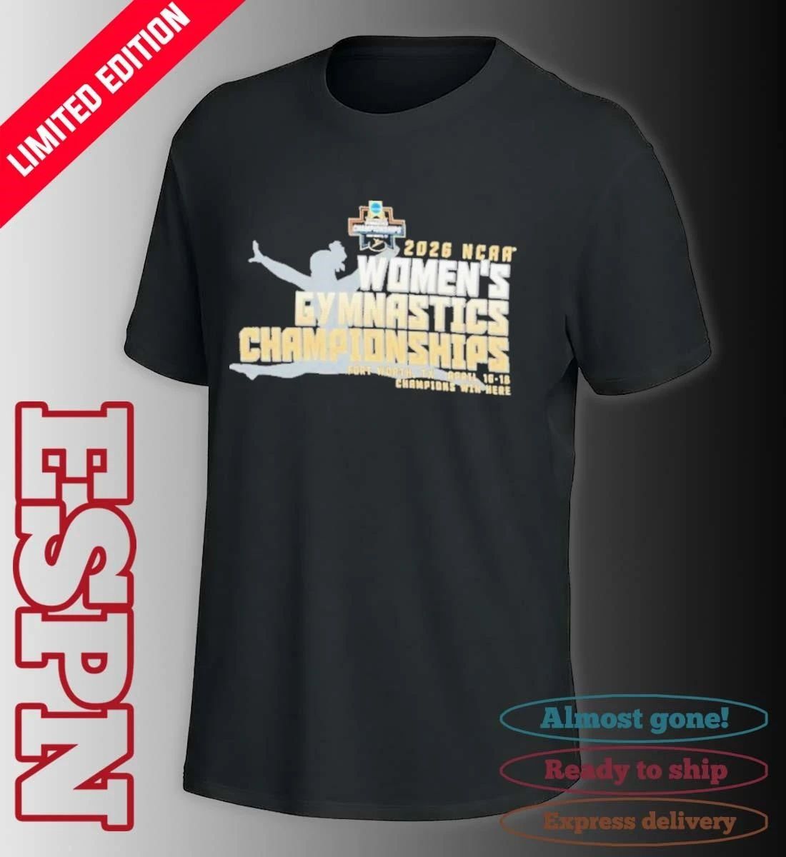2026 NCAA Women’s Gymnastics Championships T-Shirt