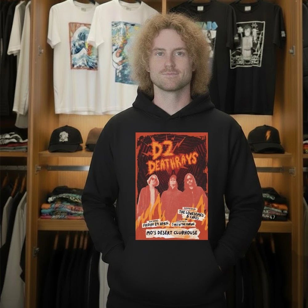 DZ DEATHRAYS Tour Burleigh Heads Australia On Apr 24 2026 Poster Shirt