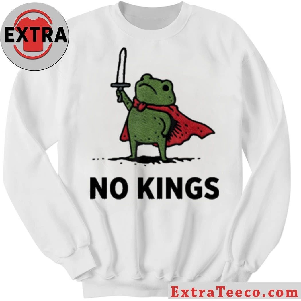Original Frog No Kings In America Anti-Trump T-Shirt